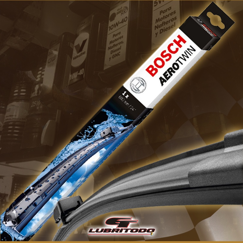 Bosch Aerotwin A869S Tergicristalli Anteriori – Set 1 Pezzo (650mm E 340mm) Per Veicoli Con Guida A Destra (UK) – Tecnologia Flat Con Gomma Power Protection