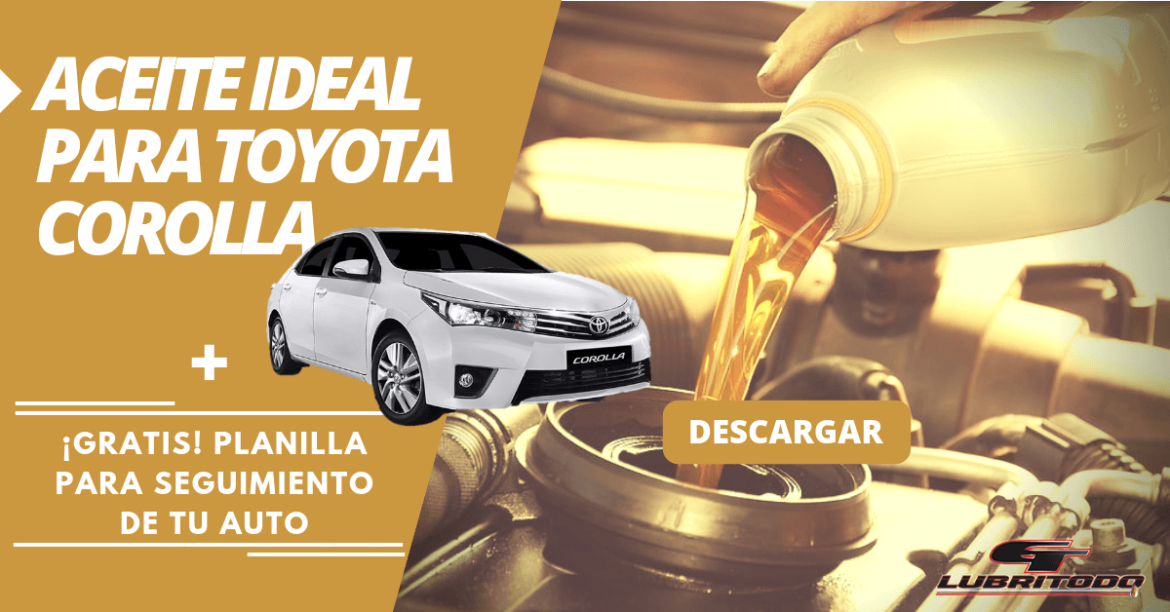 cambio de aceite para Toyota Corolla