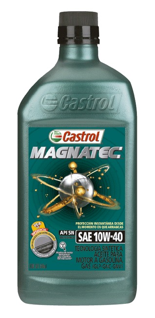 Aceite Castrol 10w40 1 Q 946ml Alto Kilometraje Sintetico