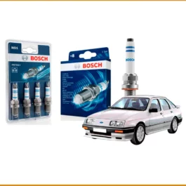 Kit 4 bujias de encendido Bosch para Ford Escort