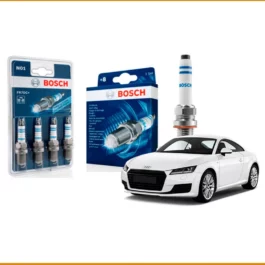 Kit 4 bujias de encendido Bosch para Audi TT con instalación incluida