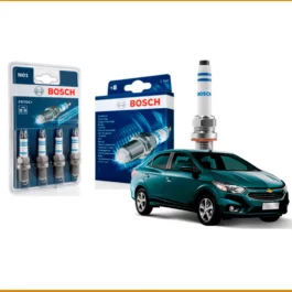 Kit 4 bujias de encendido Bosch para Chevrolet Prisma