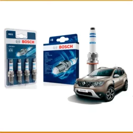 Kit 4 bujias de encendido Bosch para Renault Duster
