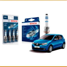 Kit 4 bujias de encendido Bosch para Renault Sandero