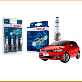 Kit 4 bujias de encendido Bosch para Volkswagen Gol Power