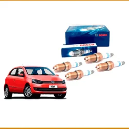 Kit 4 bujias de encendido Bosch para Volkswagen Gol Trend