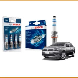 Kit 4 bujias de encendido Bosch para Volkswagen Voyage